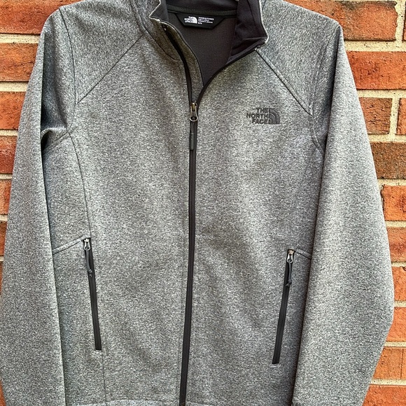 The North Face Windwall Women’s Softshell Performance Jacket-Medium-Heather Gray - Picture 5 of 15